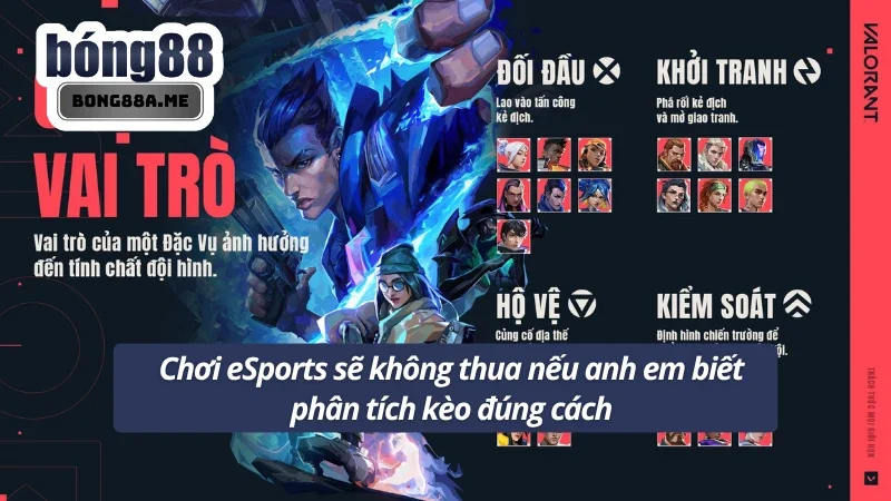Mẹo chơi eSports BONG88: Cách phân tích kèo eSports chuẩn như dân chuyên nghiệp